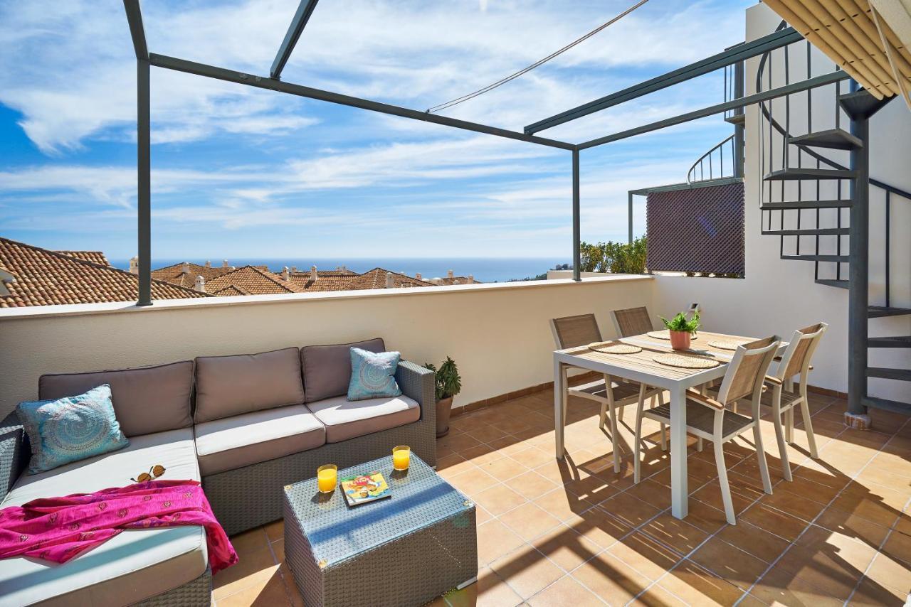 Appartement Sea View Penthouse, Pool, Privacy, Benalmádena Extérieur photo