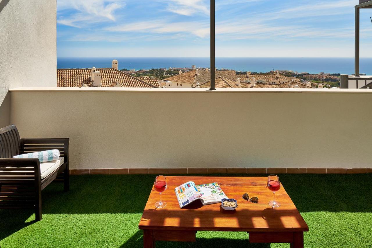 Appartement Sea View Penthouse, Pool, Privacy, Benalmádena Extérieur photo
